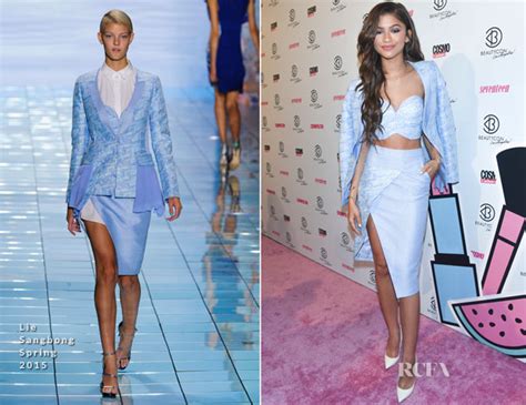 Zendaya Coleman In Lie Sangbong 4th Annual Beautycon Los Angeles