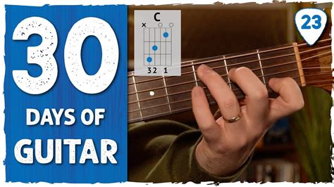 Day 23 The Hardest BASIC Chord Shape MADE EASY 30 Days Of Guitar