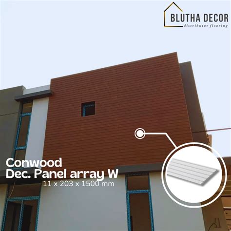 Jual CONWOOD DECORATIVE PANEL ARRAY W PANJANG 1 5METER NATURAL COLOUR