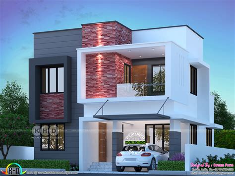 3 Bedrooms 1550 Sq Ft Modern Home Design Kerala Home Design And