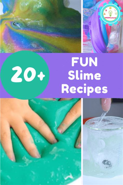 20 Unique and Fun Slime Recipes for Kids, Tweens, and Teens!