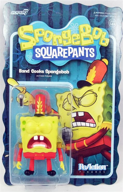 Bob Leponge Super7 Reaction Figure Band Geeks Spongebob