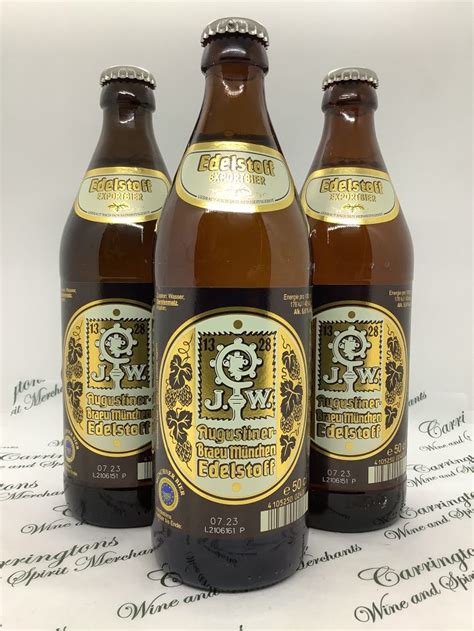 Augustiner Edelstoff 50cl 5 6 Vol Carringtons Fine Wines