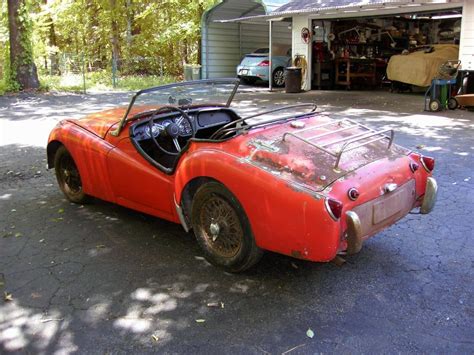 Triumph Tr Small Mouth Roadster Restoration Project For Sale