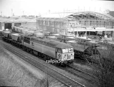 ORIGINAL LARGER RAILWAY NEGATIVE. Knottingley L&Y. Loco 56096. 1992 £4. ...