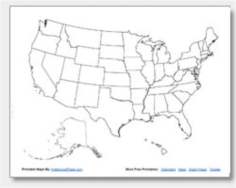 Printable United States Maps Outline And Capitals Pertaining To A