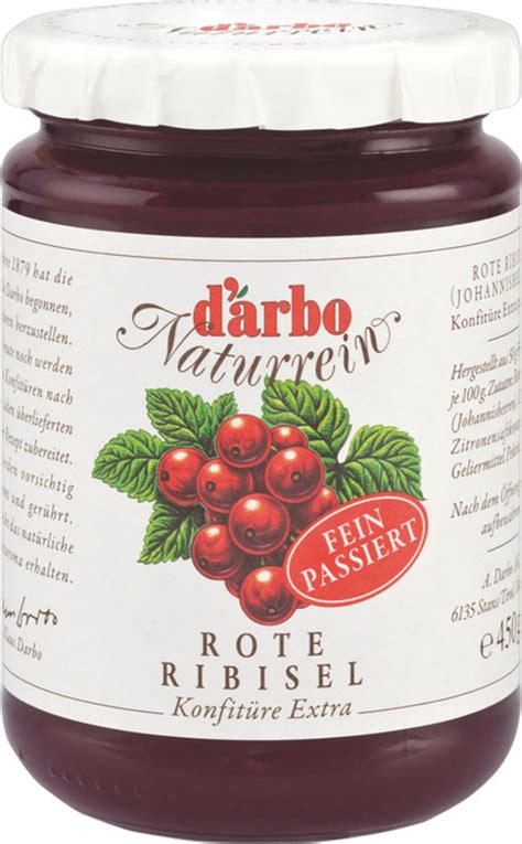 Darbo Confiture Extra Groseilles Naturrein 450 G Boutique En Ligne