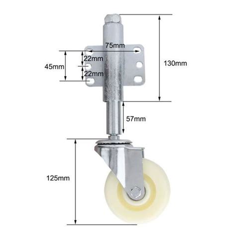 Roues à Ressort Mothinessto pour Fixation Sur Portes avec Bonnes