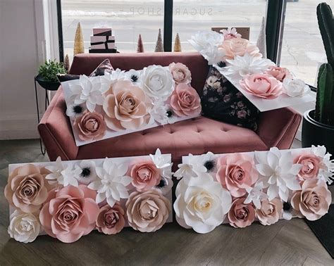 How To Install Paper Flower Backdrop Best Flower Site