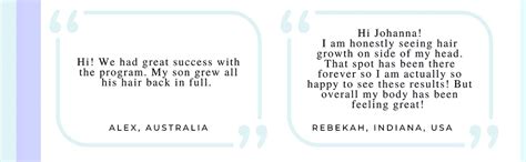 Success Stories from Alopecia Angel Clients