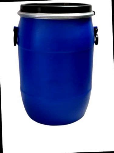 Chemicals Cylindrical Ltr Hdpe Full Open Top For Chemical Storage