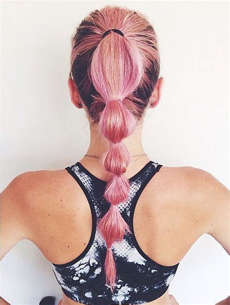 11 Gym Hairstyles Youll Wear All Summer Long Sporty Hairstyles Gym