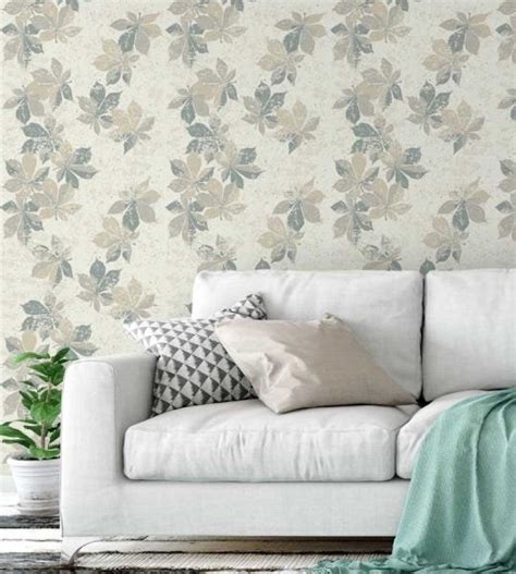 Papel De Parede Em Tons Nude E Cinza Para Quartos E Sala MadeiraMadeira