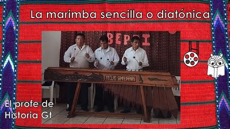 La marimba sencilla o diatónica Colonia Monte Real Marimba Teclas