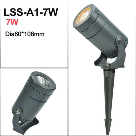 7W Dia65mm Outdoor Garden Spike Spotlight LEDLUMINOUS