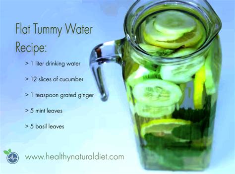 Flat Tummy Water Lose Belly Fat In 1 Week