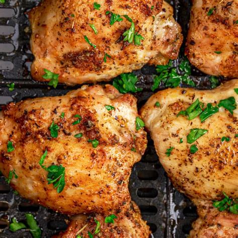 Air Fryer Boneless Chicken Thighs My Air Fryer Kitchen