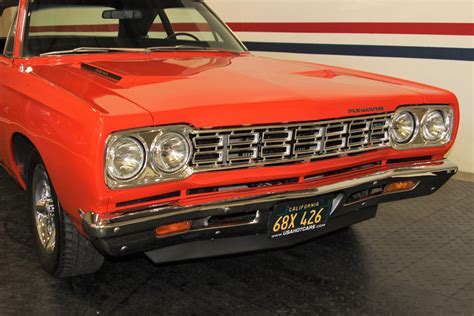 1968 Plymouth Road Runner Stock 19068 For Sale Near San Ramon Ca