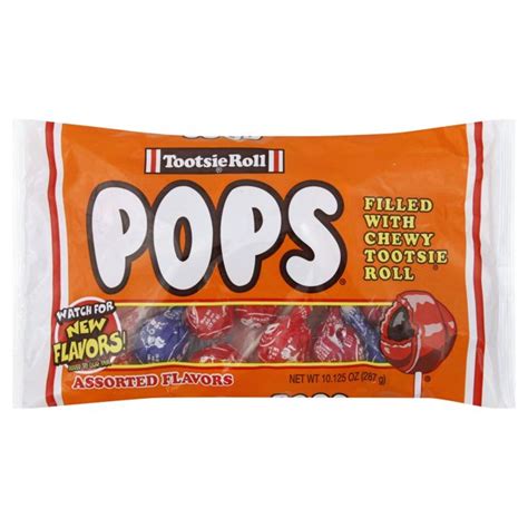 A Product Of Tootsie Roll Pops 7 8 Oz Bag Pack Of 3