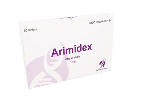 Arimidex Anastrozol Pastillas Fortex Pharma Inkafit