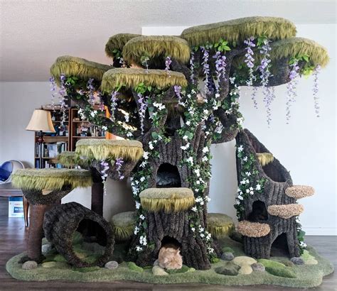 Fantasy Forest Enchanted Forest Cat Tree - Cats Have Swanson