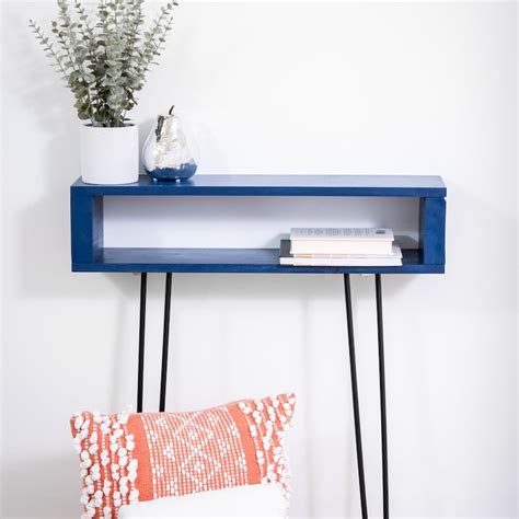 Blue Console Table - Etsy