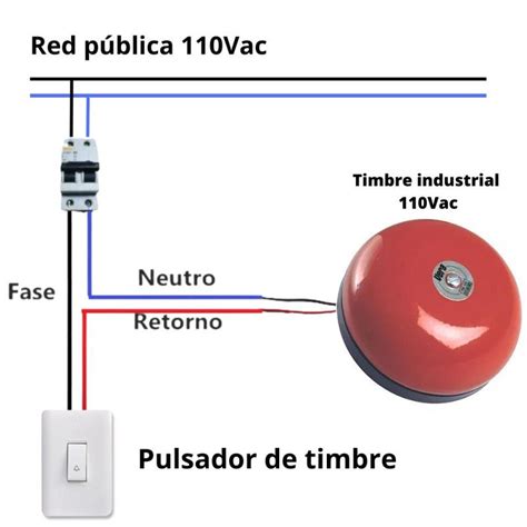 Interruptor Pulsador De Timbre Para Incrustar Cajilla