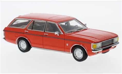 Diecast Model Cars Ford Granada 143 Neo Mk I Turnier Hellred 1972