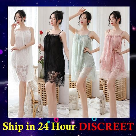 Sexy Lingerie Pajamas Princess Fairy Style Lace Suspender Nightdress