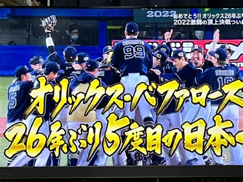 オリックスバッファローズ日本シリーズ優勝！と諦めないこと Kumagaya Base Since1988