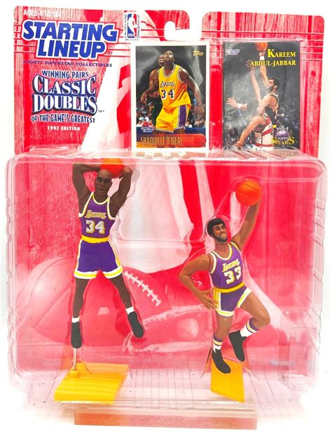 Vintage 1997 SLU Winning Pair Shaquille O Neal Kareem Abdul Jabbar