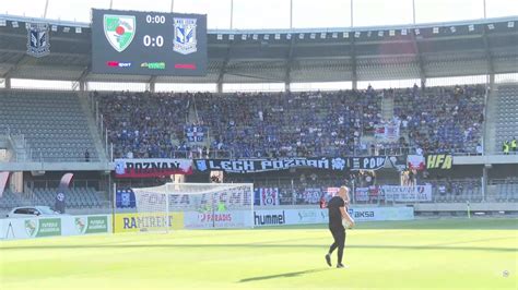 Lech Poznań zagrał na Litwie jak u siebie Kibice Kolejorza zalali