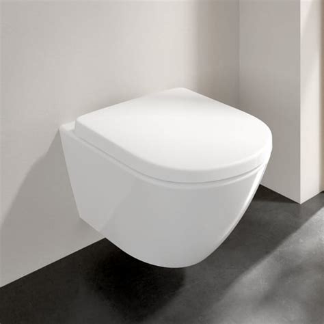 Villeroy Boch Subway Comfort Wall Mounted Washdown Toilet Open