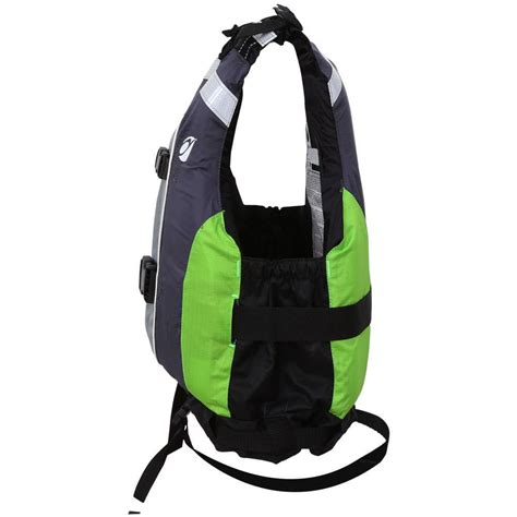 Canoes And Kayak Buoyancy Aid Green Grey Twist Club Aquadesign