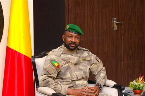 Mali Le Colonel Assimi Go Ta Promu G N Ral D Arm E Afrique M Dia