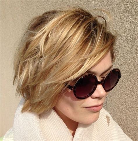 Frisuren für dünnes Haar Schnitte Volumentricks Styling Short hair