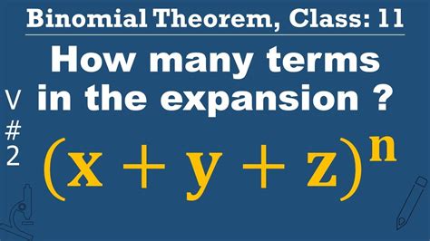 Find The Number Of Terms In The Expansion Of X Y Z N I Class 11 Deepakmittaldecoder Youtube