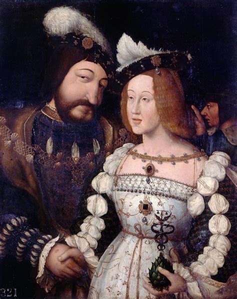 Royal Collection Francois I With Eleanor Queen Of France French 16th C Catherine Of Aragon