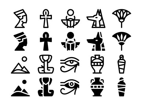 Ancient egyptian symbols