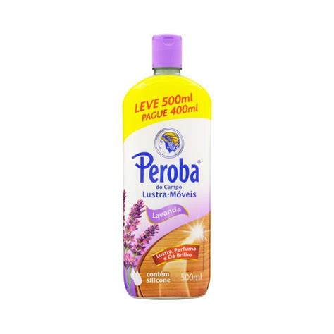 Lustra Móveis Peroba Lavanda Leve 500ml Pague 450ml Supermercados