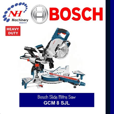 Bosch GCM 8 SJL Sliding Mitre Saw Shopee Malaysia