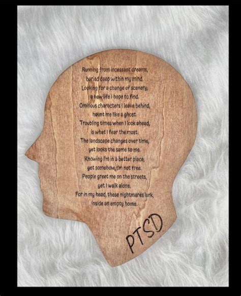 Wood Wall Decor Ptsd Awareness Poem Mental Health Awareness Poem Makerplace By Michaels