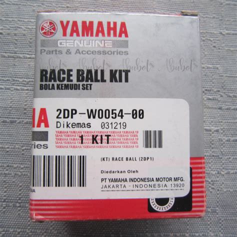 Original Yamaha Raceball Kit Knuckle Bearing NMAX Aerox 2DP W0054 00