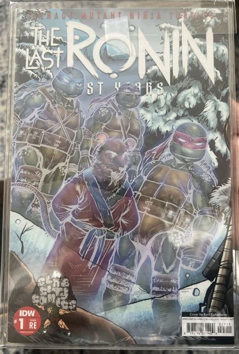 Tmnt Last Ronin Lost Years 1 Cabaltierra Wraparound Exclusive Slab City Virgin Comic Books