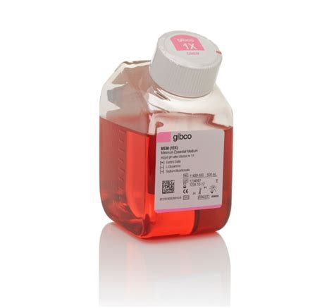 Gibco Mem X No Glutamine Quantity Ml Cell Culture Media