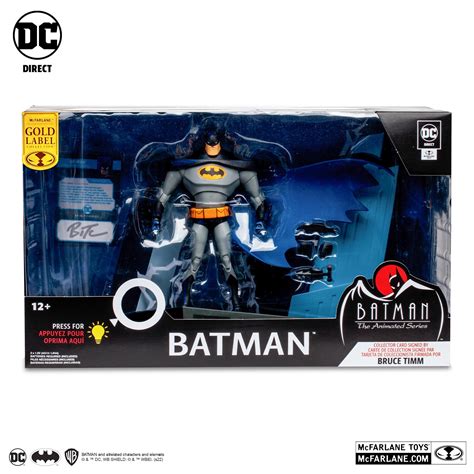 Mcfarlane Toys Releasing Special “batman The Animated Series” 30th Anniversary Gold Label