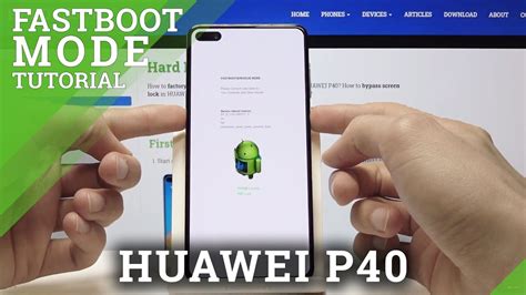 How To Enter Fastboot Mode In HUAWEI P40 Fastboot Rescue Mode YouTube