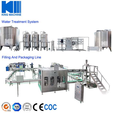 Integrated Mono Block Rinser Filler Capper For Mineral Purified