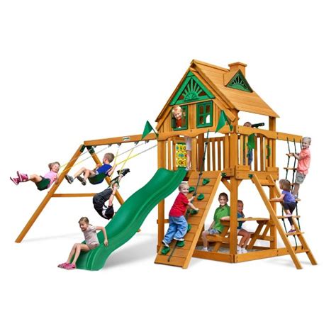 Little Tikes Treehouse Swing Set Decoration Examples