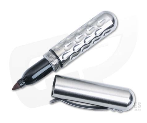 Maratac Countycomm Signator Junior Titanium Permanent Marker Or Vault